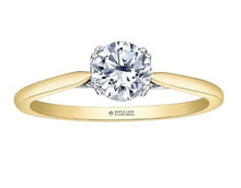 Load image into Gallery viewer, Tides Of Love Diamond Solitaire Ring - Fifth Avenue Jewellers
