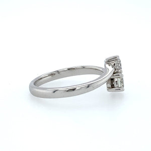 Together Forever Diamond Bypass Ring - Fifth Avenue Jewellers