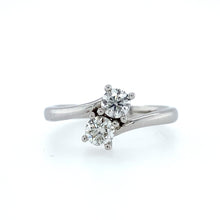 Load image into Gallery viewer, Together Forever Diamond Bypass Ring - Fifth Avenue Jewellers
