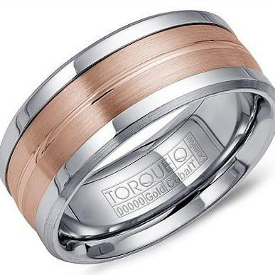 Torque By CrownRing Cobalt Wedding Band CW031MR9 - Fifth Avenue Jewellers