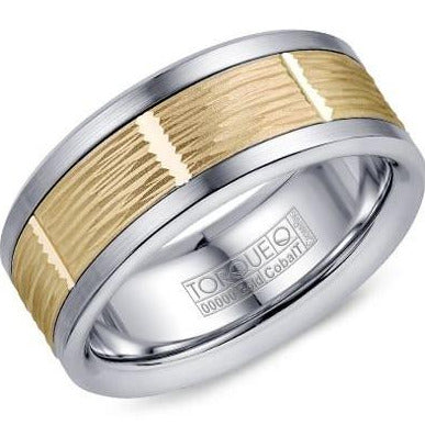 Torque By CrownRing Cobalt Wedding Band CW102MYG - Fifth Avenue Jewellers