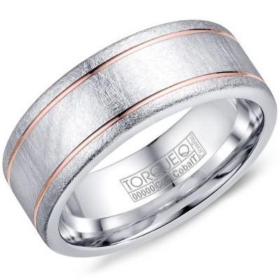 Torque By CrownRing Cobalt Wedding Band CW106MR8 - Fifth Avenue Jewellers