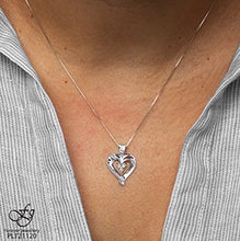 Load image into Gallery viewer, Trefoil Heart Pendant Necklace - Fifth Avenue Jewellers
