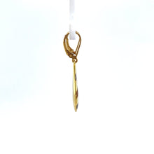 Load image into Gallery viewer, Tri-Tone Gold Dangle Earrings - Fifth Avenue Jewellers
