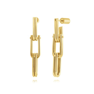 U-Link Drop Earrings - Fifth Avenue Jewellers