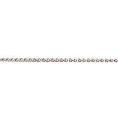 Wheat Link Chain Bracelet In White Gold - Fifth Avenue Jewellers