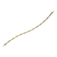 Load image into Gallery viewer, Yellow Gold And Diamond Tennis Bracelet DD553 - Fifth Avenue Jewellers
