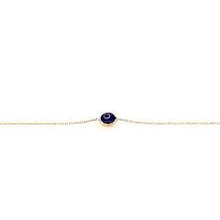 Load image into Gallery viewer, Yellow Gold Evil Eye Bracelet - Fifth Avenue Jewellers
